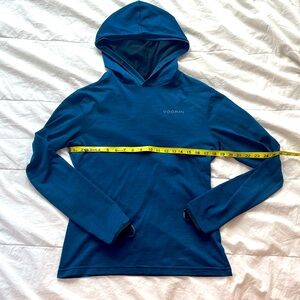 Voormi river run sun hoody merino wool womens S